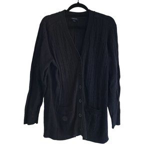 Lands End Cardigan Long Sweater Womens size XL
